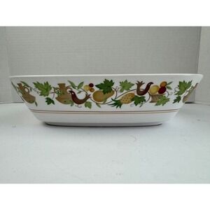 Noritake‎ Progression China Homecoming 9002 Oval Vegetable Bowl Japan Vintage